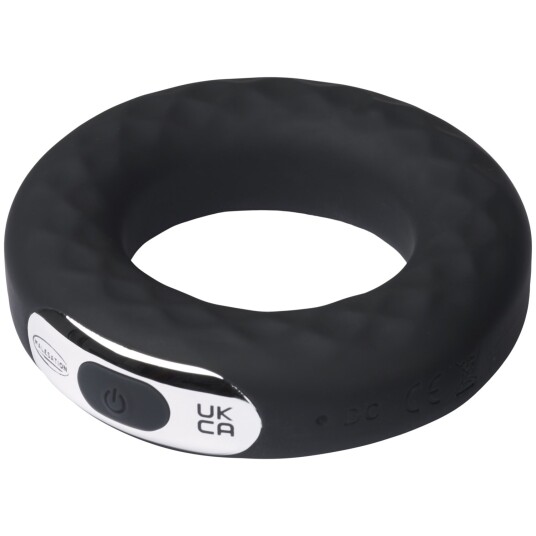 Malesation Vibro Spanning-Ring Penisring - Svart - Svart
