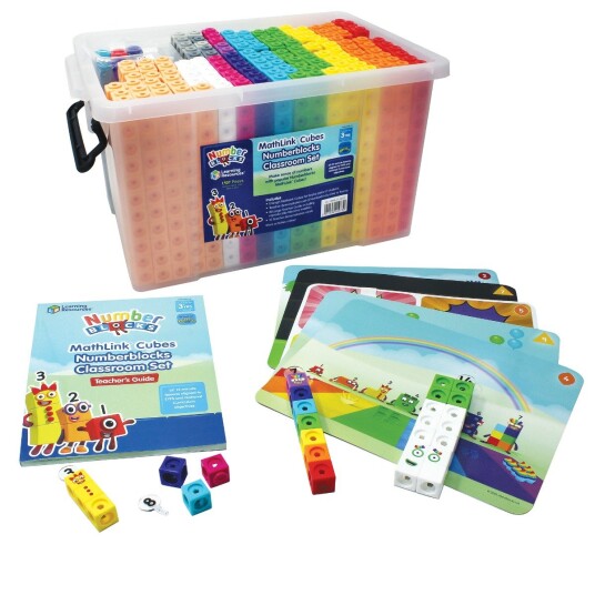 Learning Resources Tallkuber aktivitetssett Klassesett Learning Resources Tallkuber aktivitetssett Klassesett