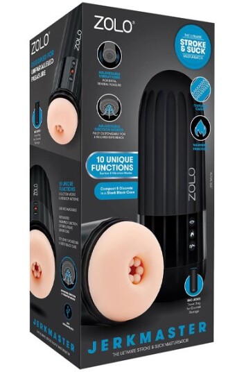 Zolo Jerkmaster Stroke & Suck Masturbator