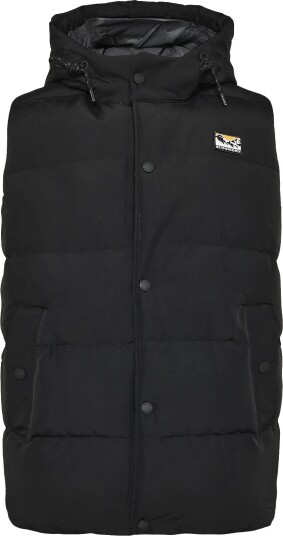 Superdry Sport Hood Short Everest Gilet JET BLACK XXL