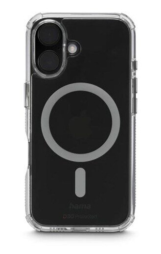 Hama Mobildeksel Extreme Protect iPhone 16 med MagSafe - Gjennomsiktig