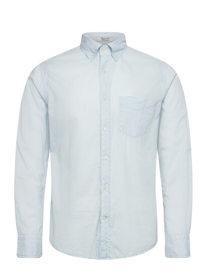 GANT Reg Sunfaded Voile Shirt   Blue   S