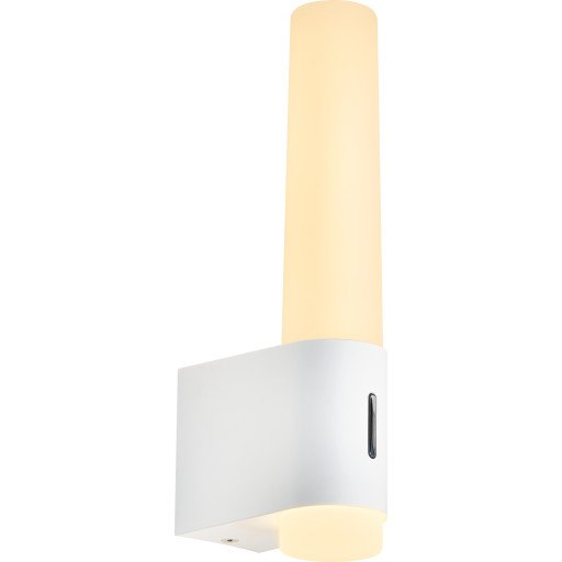 Nordlux Helva Night vegglampe baderom IP44 - Hvit