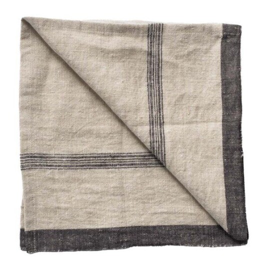 Tell Me More Thea serviett 50x50 cm denim stripe Tell Me More Thea serviett 50x50 cm denim stripe