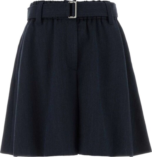 Brunello Cucinelli Dame Shorts Blå S,