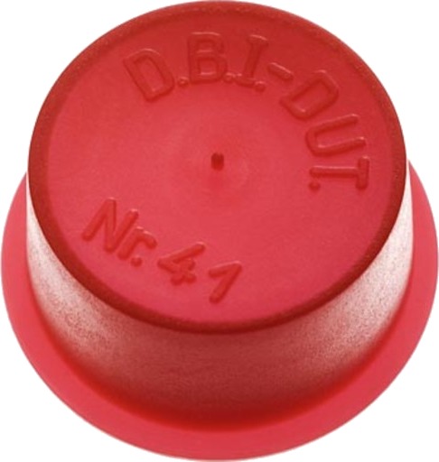 DBI Ø50mm plugg rød DBI Ø50mm plugg rød