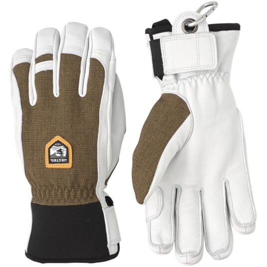 Hestra Army Leather Patrol, Skihansker, Olive 9