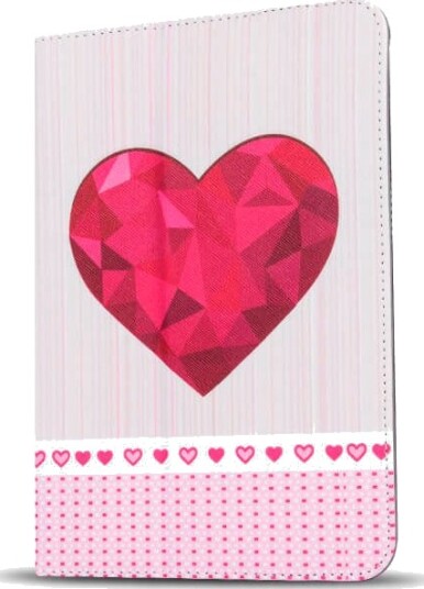 GreenGo Universal Nettbrettdeksel 9 10" Heart Note GreenGo Universal Nettbrettdeksel 9 10" Heart Note