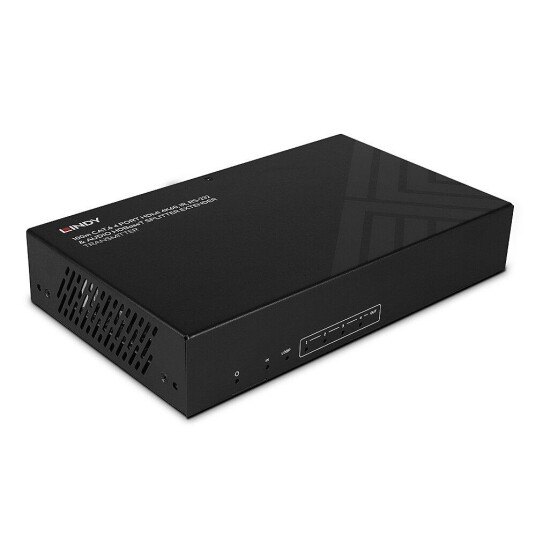 LINDY 100m 4 Port Cat.6 HDMI 4K60 HDBaseT Splitter Extender LINDY 100m 4 Port Cat.6 HDMI 4K60 HDBaseT Splitter Extender