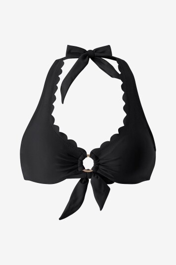 KAANDA Beach life   Bikini BH UW Halter Top   Svart