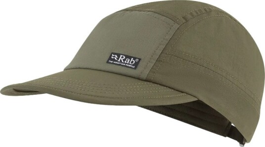 Rab Vista 5 Panel Cap Army/light Khaki One Size