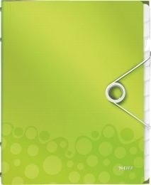 Esselte Leitz Wow Mappe Med 12 Rom – Grønn 4634 00 64