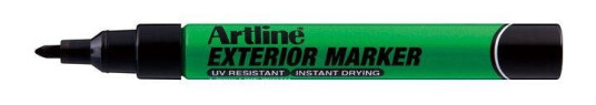 ARTLINE Exterior Merkepenn Sort