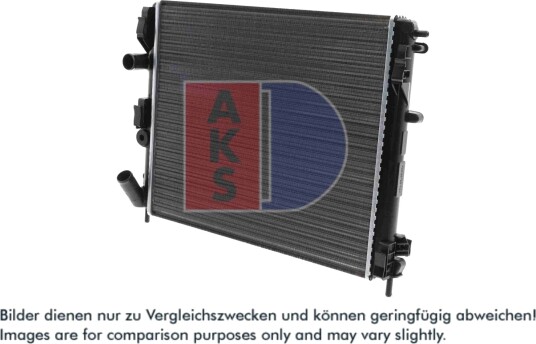 AKS DASIS 181670N Radiator motorkjøling