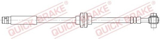 Bremseslange QUICK BRAKE 50.206X