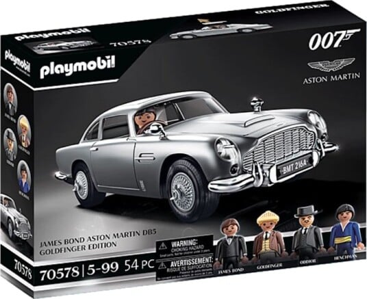 Playmobil Film - James Bond Aston Martin DB5 - Goldfinger utgave
