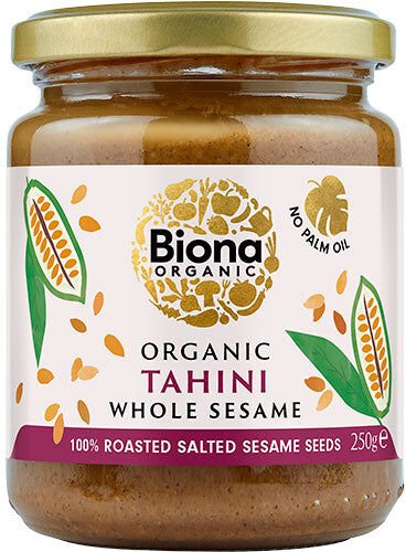 Biona Tahini Med Salt Øko Biona Tahini Med Salt Øko