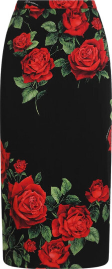Dolce & Gabbana Dame Skjørt Flerfarget S, Dolce & Gabbana Dame Skjørt Flerfarget S,