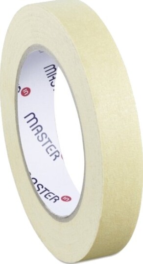 Afdækningstape Master"in Expert 80 °C Varmebestandig 19 Mm X 50.00 M Samlet Tykkelse 132 Μm Kerned 8 Stk. Afdækningstape Master"in Expert 80 °C Varmebestandig 19 Mm X 50.00 M Samlet Tykkelse 132 Μm Kerned 8 Stk.