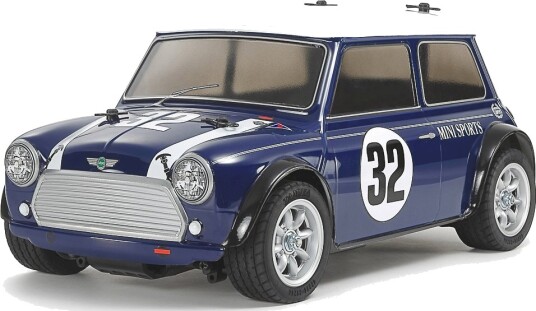 Tamiya MB 01 RC Mini Cooper Racing 1:10 Fjernstyrt Bil Tamiya MB 01 RC Mini Cooper Racing 1:10 Fjernstyrt Bil
