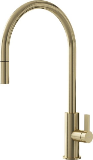 Lavabo Alkymist 587 RS kjøkkenkran med uttrekkbar servant, messing