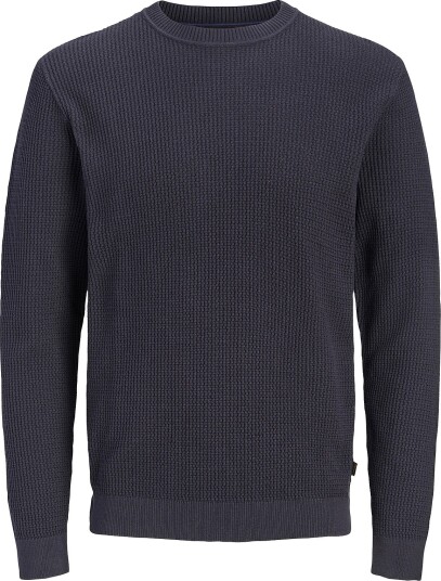 Jack & Jones Junior - Genser Jprblustanley Knit Crew Neck Ch Jnr - Blå