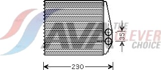 Varmeapparat register AVA COOLING SYSTEMS OLA6355