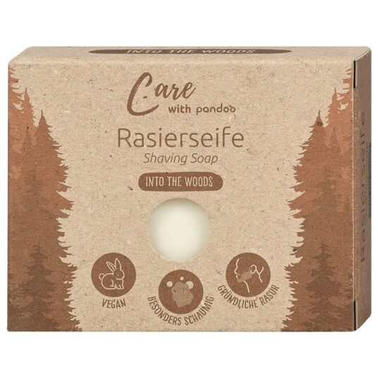 Barbersåpe Pandoo Into The Woods 100 gr. Barbersåpe Pandoo Into The Woods 100 gr.