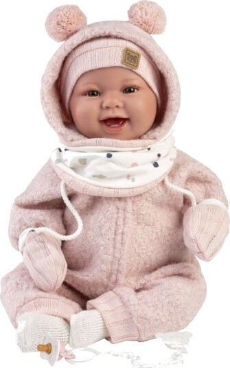 Llorens Tala Babydokke Med Lyd 44 cm Myk Kropp Llorens Tala Babydokke Med Lyd 44 cm Myk Kropp
