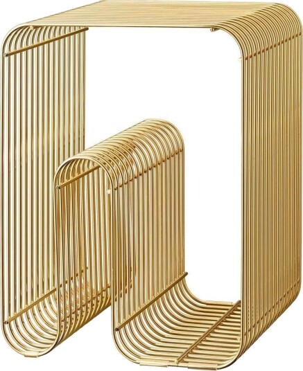 AYTM - Curva Stool Gold AYTM - Curva Stool Gold