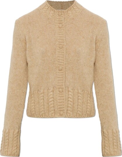 Moncler Dame Strikkevarer Beige S,