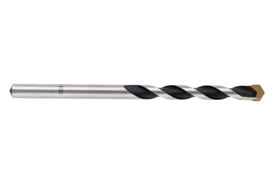 Metabo 627683000, Drill, Høyrehåndsrotasjon, 6 Mm, 100 Mm, Gipsplater, Plast, Murstein, Fint Steintøy, Flis, Medium-Hardt Tre, Metall, Keramisk, 5 Cm