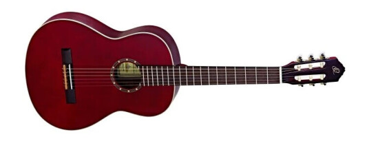 Ortega Guitars Ortega R121wr Klassisk Gitar 4/4 Gloss Wine Rød