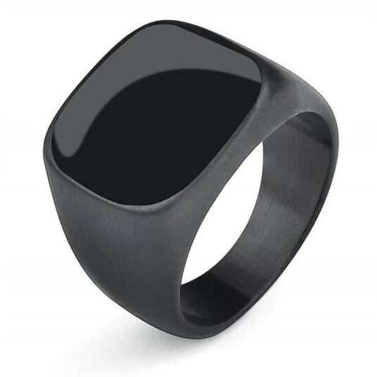 Kubaz herrering i svart jakke rustfritt stål matt. Kubaz herrering i svart jakke rustfritt stål matt.