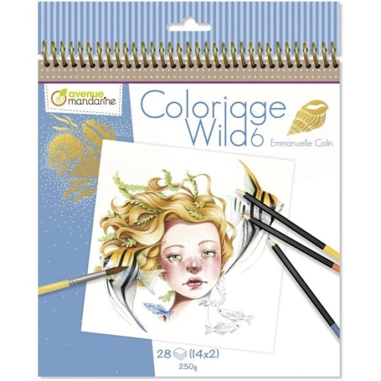 Avenu Mandarine Emmanuelle Colin Colouring book Wild 6