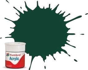 Acrylic Maling Rail Colours Gwr/Br Green