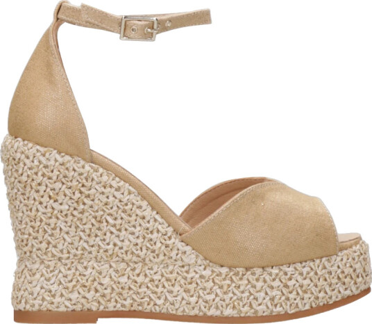 Espadrilles Dame Sko Beige 38 EU, Espadrilles Dame Sko Beige 38 EU,
