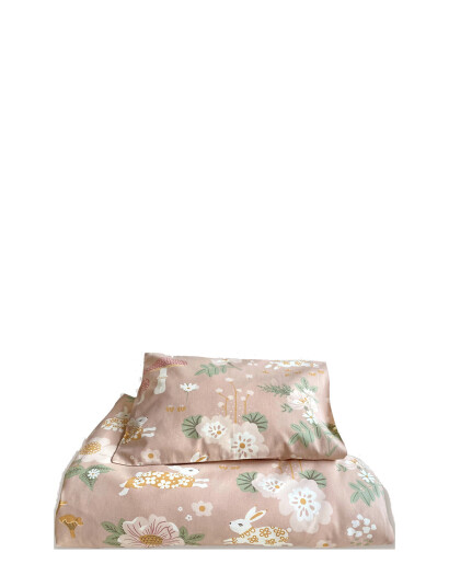 Majvillan Old Garden Pink Baby Bed Set 70X80 Cm - Pink - 70X80CM