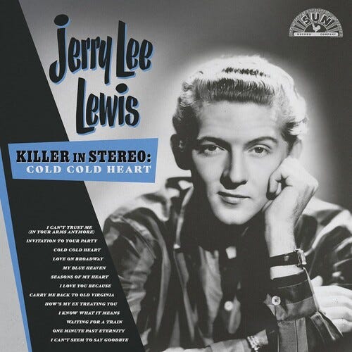 Jerry Lee Lewis Killer In Stereo: Cold Cold Heart LP/Vinyl