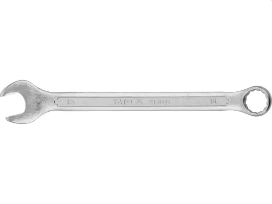 Yato YT-0345 Kombinasjonsnøkkel 16mm Kromfarget Stål 210mm