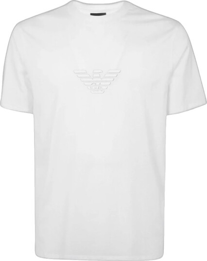 Emporio Armani Herre Topper Hvit M,