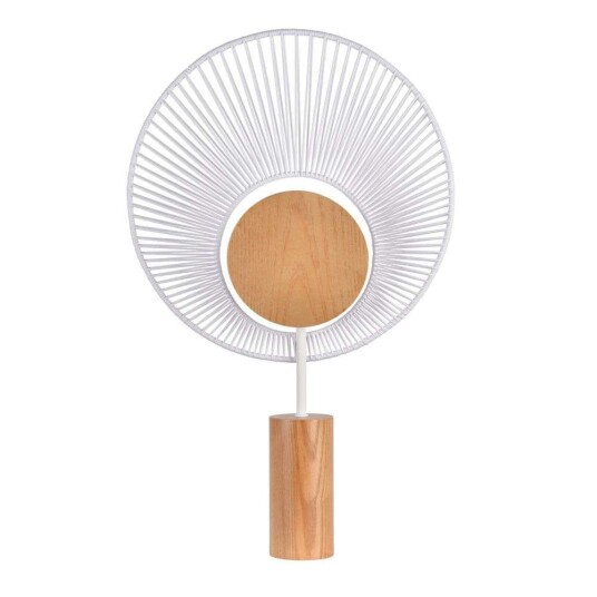 Forestier Oyster Bordlampe White Forestier Oyster Bordlampe White