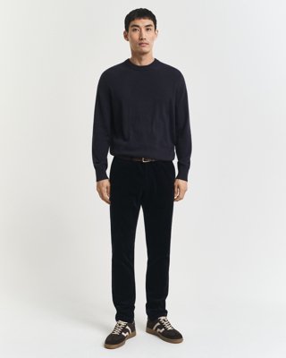 Gant Slim fit corduroy chinos EVENING BLUE 3130