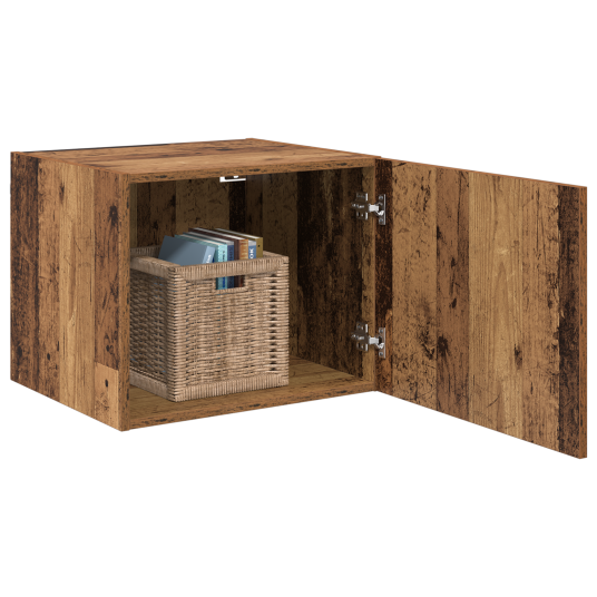 Veggskap Gammelt tre 50 x 42.5 x 40 cm Konstruert tre Veggskap Gammelt tre 50 x 42.5 x 40 cm Konstruert tre