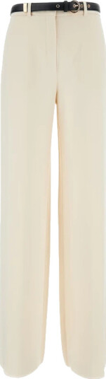 Max Mara Studio Dame Bukser Beige M,
