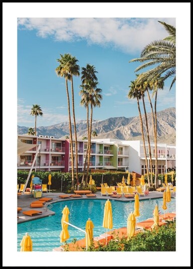 Palm Springs Saguaro Poster Plakat / 100x150cm