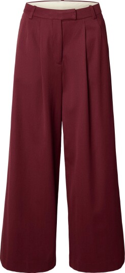 Selected Slwextra Wide Hw Thilde Pant TAWNY PORT 36