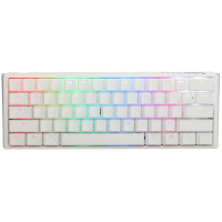 Ducky One 3 Mini Pure White Tastatur USB Tysk Hvit DKON2161ST BDEPDPWWWSC1
