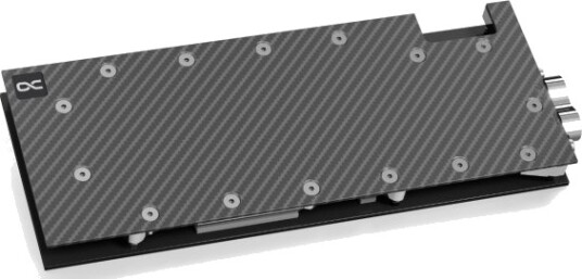 Alphacool ES GPX A vannblokk + bakplate sort 13077