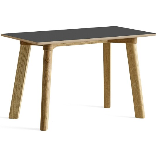 Hay CPH Deux 215 2.0 Benk 75 cm Stone Grey / Vannbasert Lakkert Eik